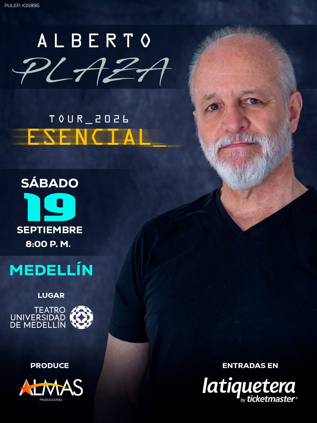 ALBERTO PLAZA TOUR 2026 ESENCIAL EN MEDELLÍN