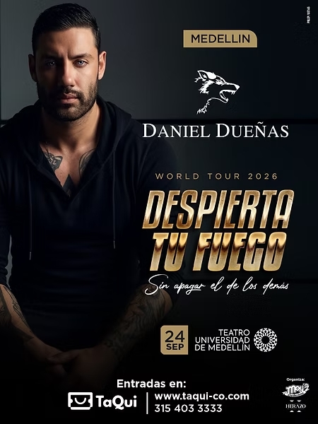 DANIEL DUEÑAS – DESPIERTA TU FUEGO MEDELLÍN