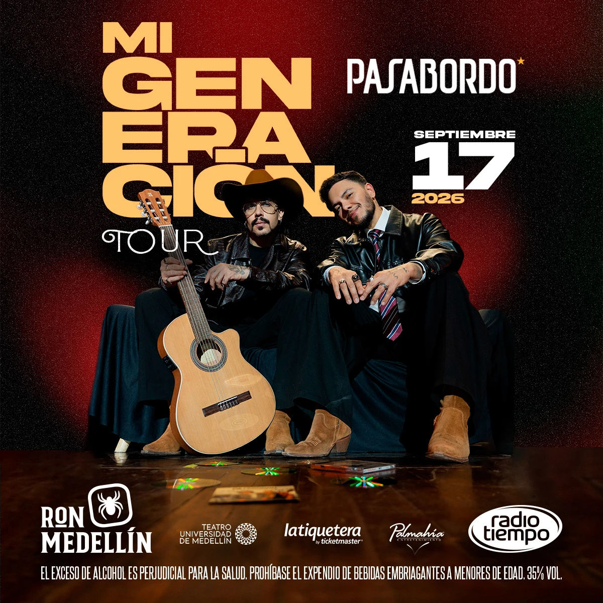 MI GENERACIÓN TOUR – PASABORDO