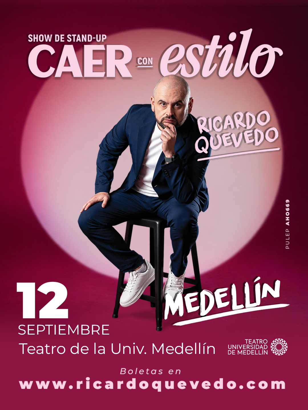 CAER CON ESTILO – RICARDO QUEVEDO